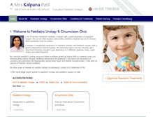 Tablet Screenshot of childurologist.co.uk.chits.positive-dedicated.net
